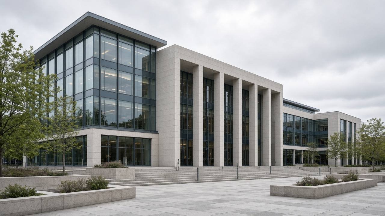Civic and government architecture representing policy and strategic planning environments